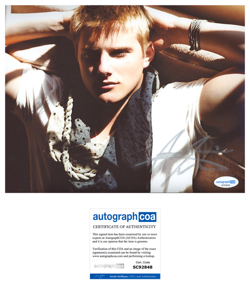 Alexander Ludwig Hunger Games Signed Autograph 8x10 Photo ACOA