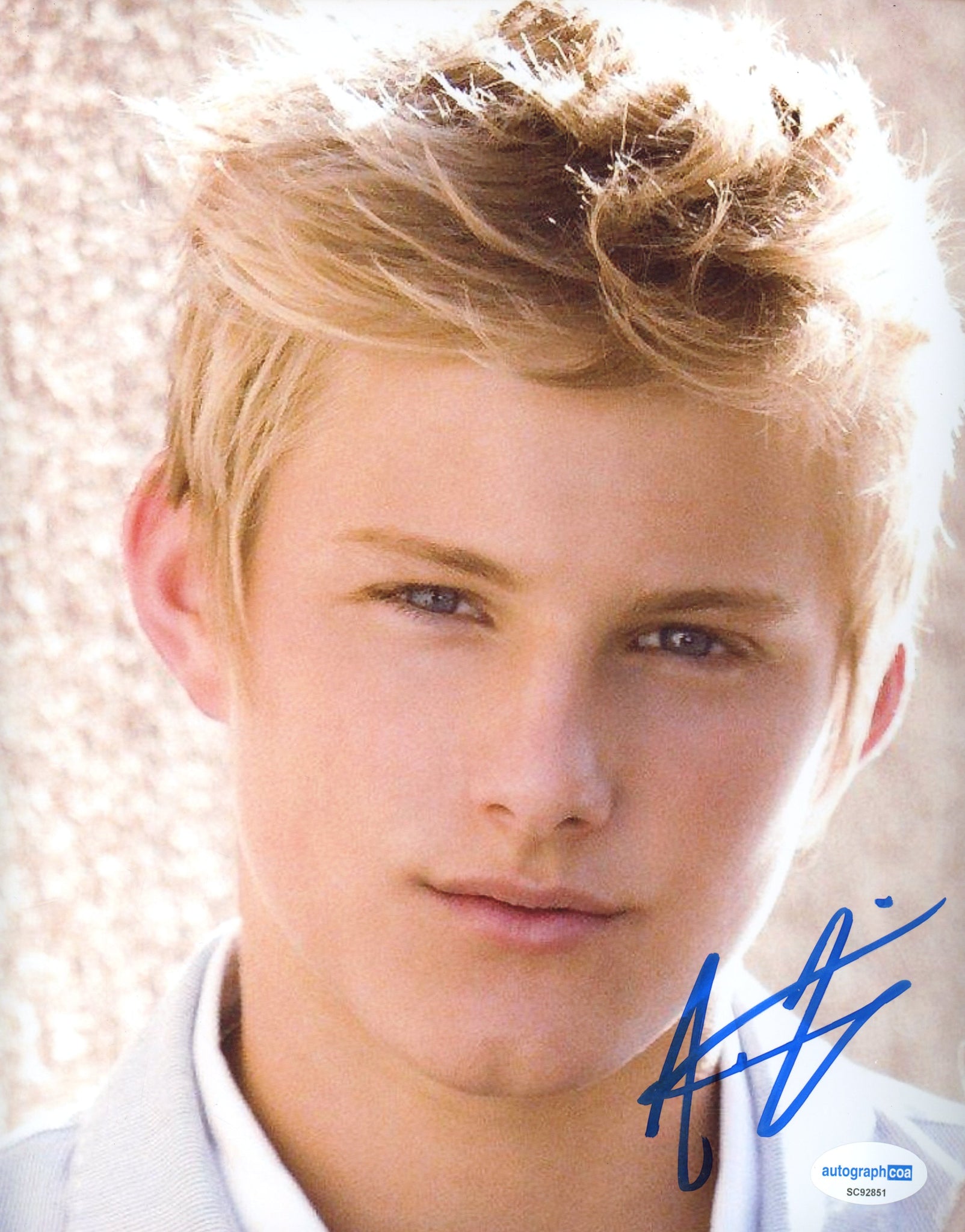 Alexander Ludwig Vikings Signed Autograph 8x10 Photo ACOA