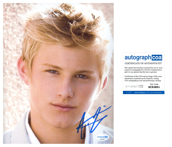 Alexander Ludwig Vikings Signed Autograph 8x10 Photo ACOA