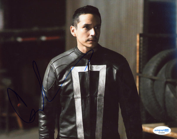 Gabriel Luna Ghost Rider Signed Autograph 8x10 Photo ACOA