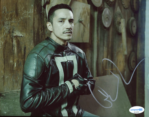 Gabriel Luna Ghost Rider Signed Autograph 8x10 Photo ACOA