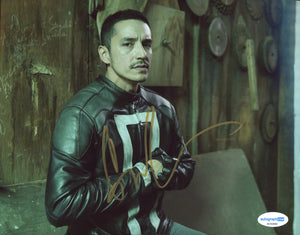 Gabriel Luna Ghost Rider Signed Autograph 8x10 Photo ACOA