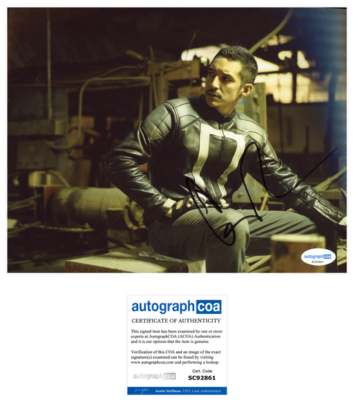 Gabriel Luna Ghost Rider Signed Autograph 8x10 Photo ACOA