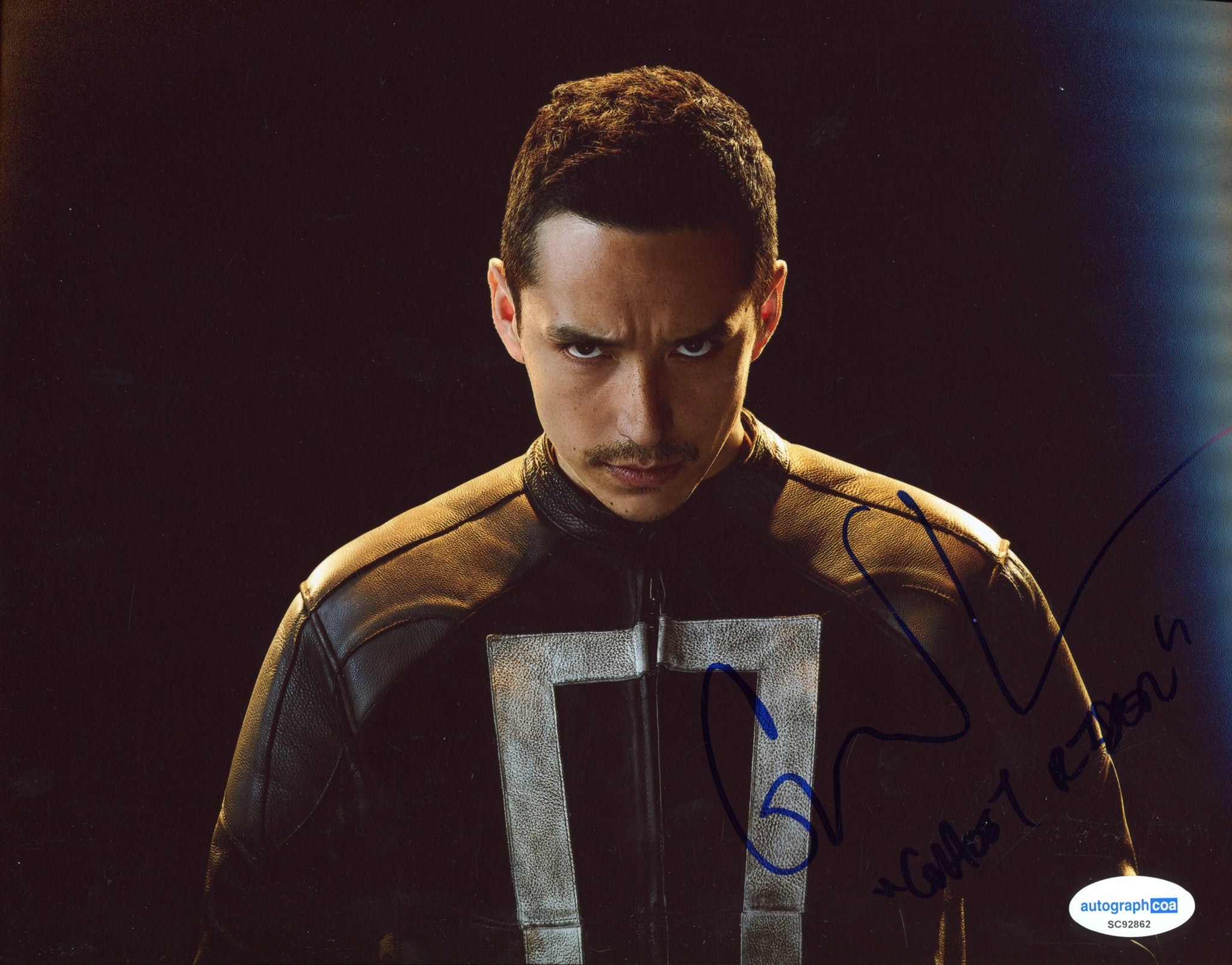 Gabriel Luna Ghost Rider Signed Autograph 8x10 Photo ACOA