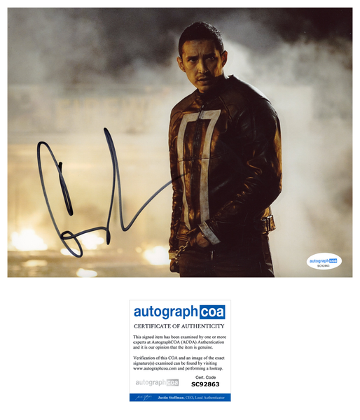 Gabriel Luna Ghost Rider Signed Autograph 8x10 Photo ACOA