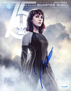 Jena Malone Hunger Games Signed Autograph 8x10 Photo ACOA