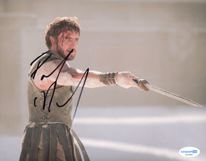 Paul Mescal Gladiator Signed Autograph 8x10 Photo ACOA