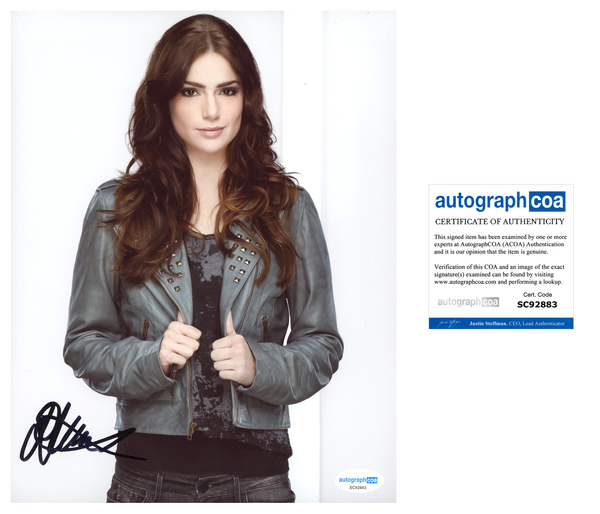 Janet Montgomery Sexy Signed Autograph 8x10 Photo ACOA