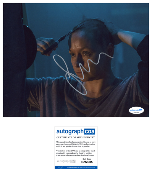 Samantha Morton Walking Dead Signed Autograph 8x10 Photo ACOA