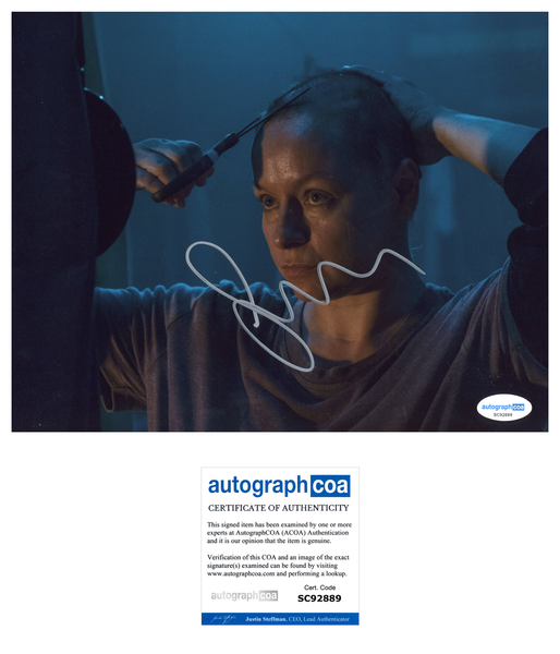 Samantha Morton Walking Dead Signed Autograph 8x10 Photo ACOA