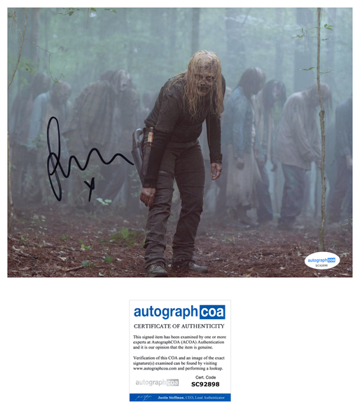 Samantha Morton Walking Dead Signed Autograph 8x10 Photo ACOA