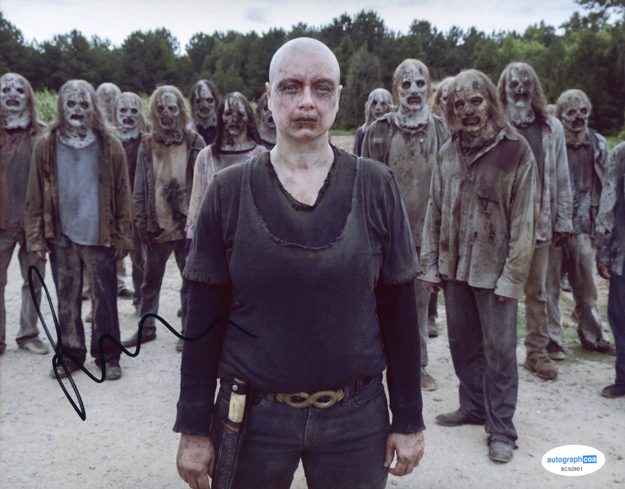 Samantha Morton Walking Dead Signed Autograph 8x10 Photo ACOA