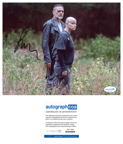 Samantha Morton Walking Dead Signed Autograph 8x10 Photo ACOA