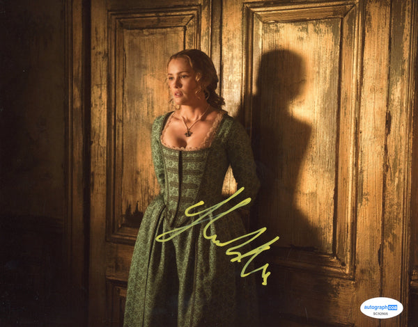 Hannah New Black Sails Signed Autograph 8x10 Photo ACOA