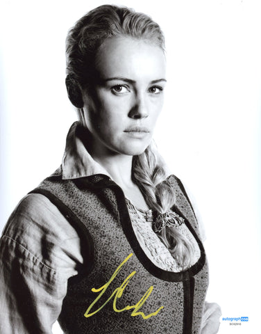 Hannah New Black Sails Signed Autograph 8x10 Photo ACOA