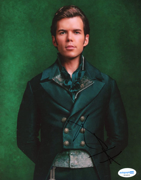 Luke Newton Bridgerton Signed Autograph 8x10 Photo ACOA