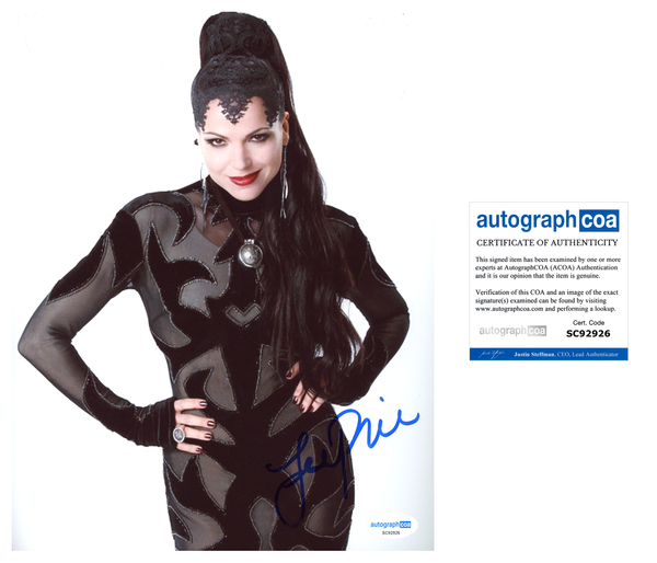 Lana Parrilla Once Upon A Time Signed Autograph 8x10 Photo ACOA