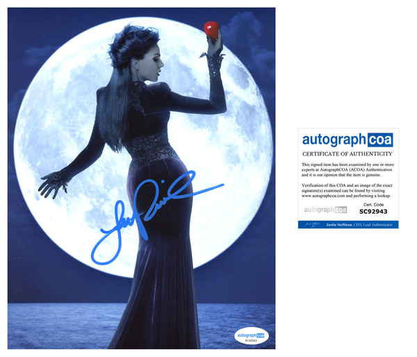 Lana Parrilla Once Upon A Time Signed Autograph 8x10 Photo ACOA