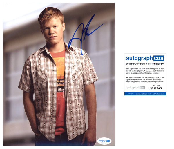 Jesse Plemons Friday Night Lights Signed Autograph 8x10 Photo ACOA