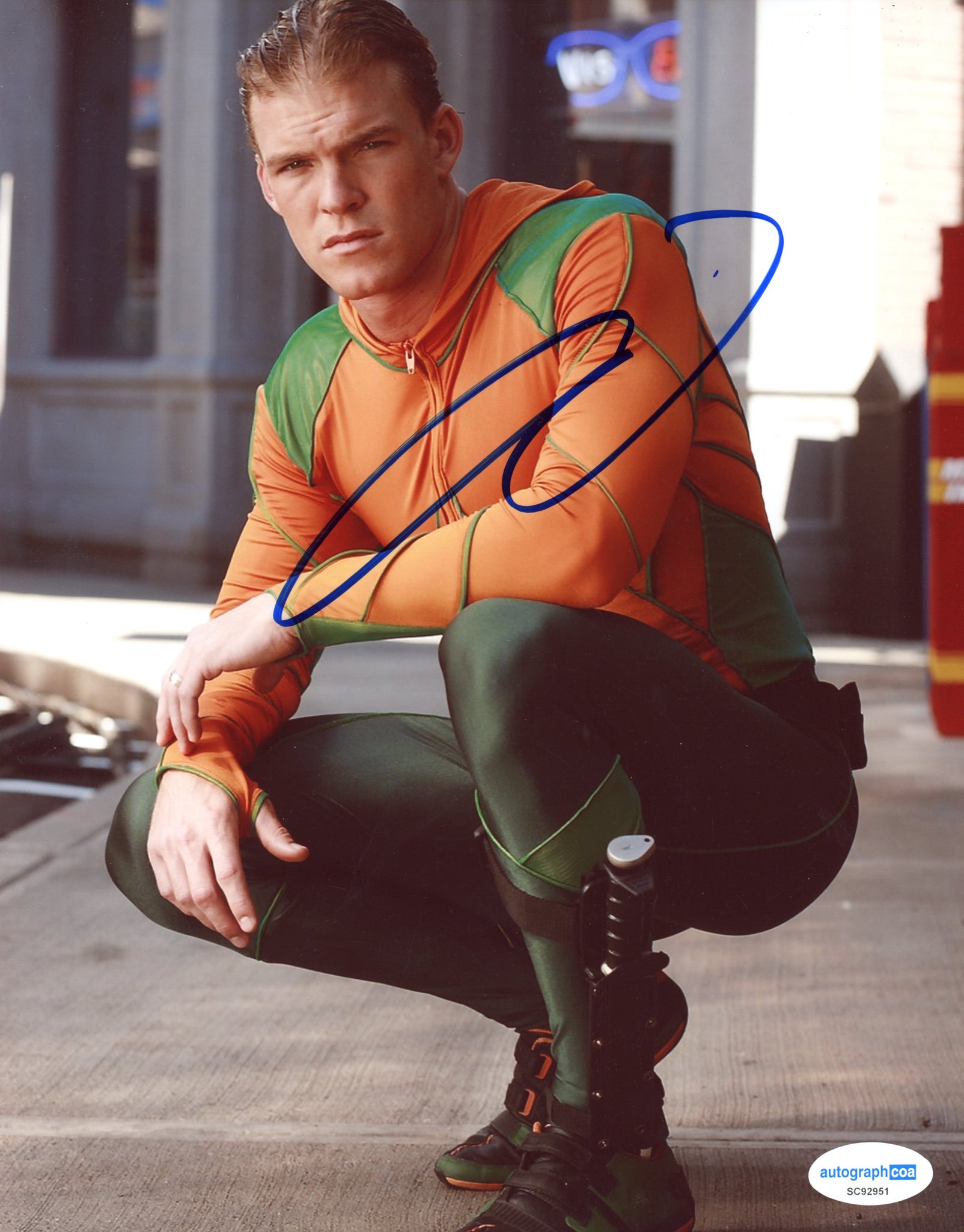 Alan Ritchson Smallville Signed Autograph 8x10 Photo ACOA