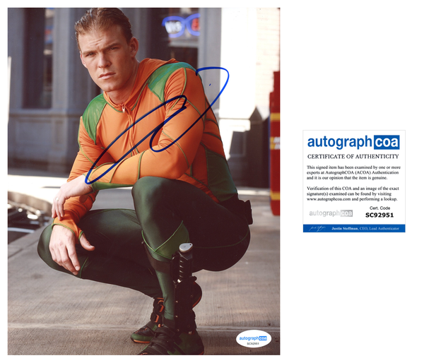 Alan Ritchson Smallville Signed Autograph 8x10 Photo ACOA