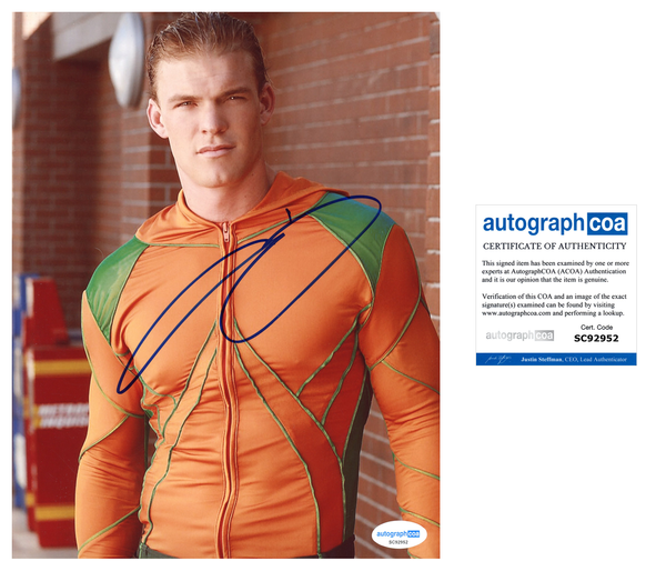 Alan Ritchson Smallville Signed Autograph 8x10 Photo ACOA