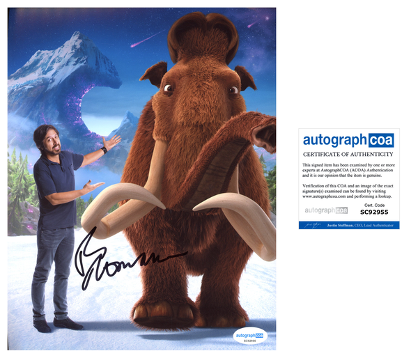 Ray Romano Ice Age Signed Autograph 8x10 Photo ACOA