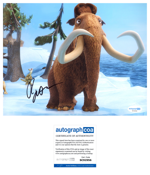 Ray Romano Ice Age Signed Autograph 8x10 Photo ACOA