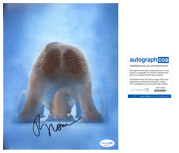 Ray Romano Ice Age Signed Autograph 8x10 Photo ACOA