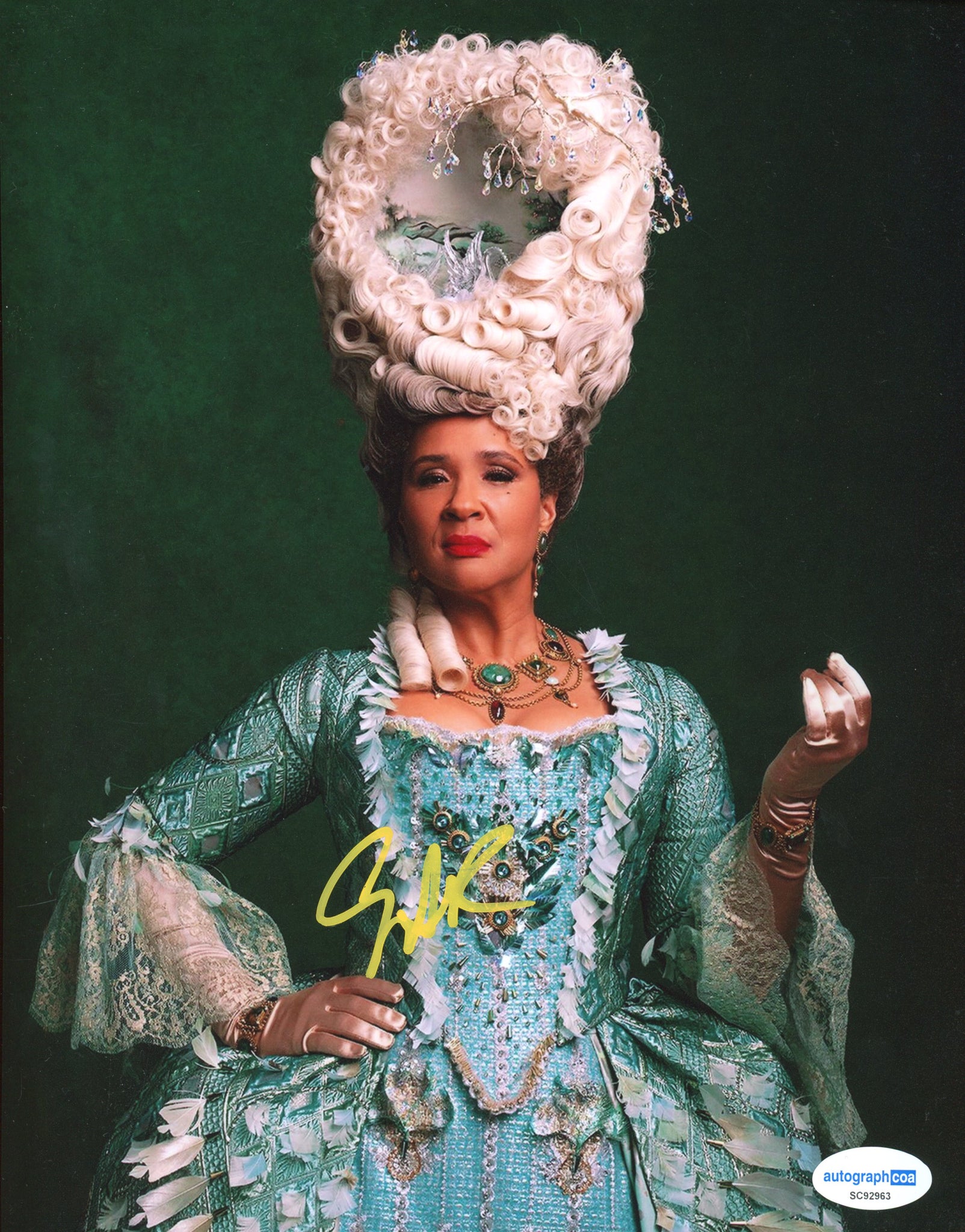 Golda Rosheuvel Bridgerton Signed Autograph 8x10 Photo ACOA