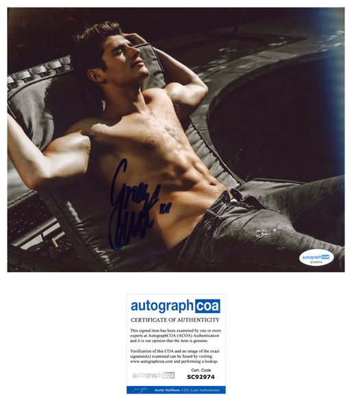 Gregg Sulkin Signed Autograph 8x10 Photo ACOA