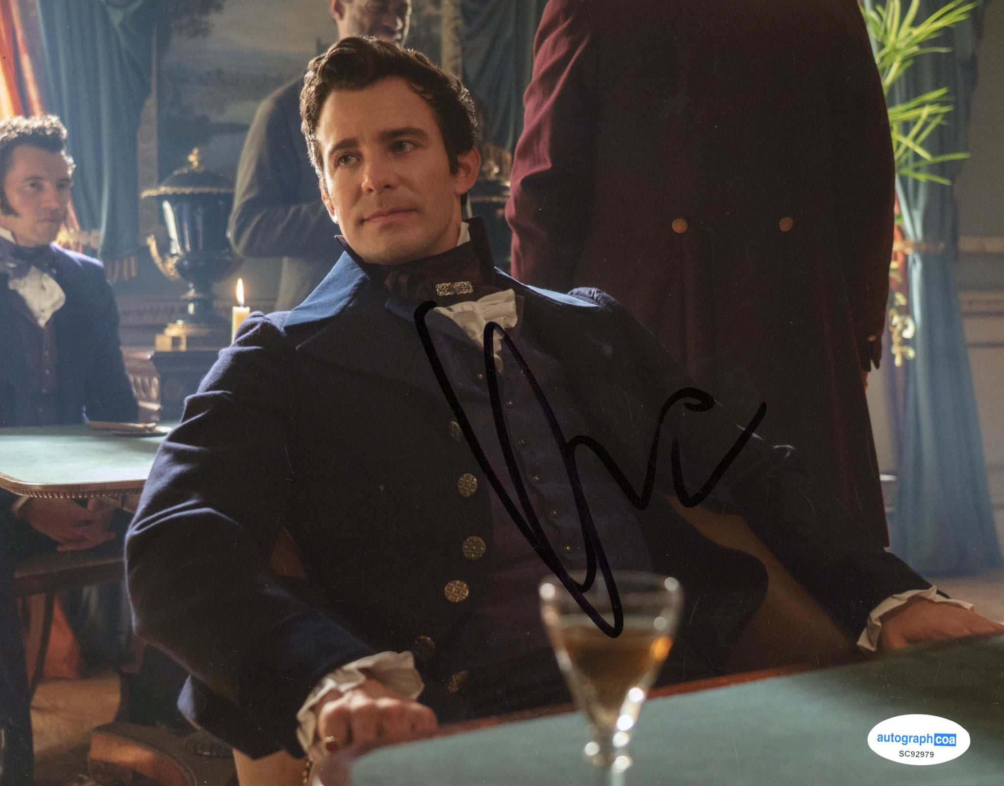 Luke Thompson Bridgerton Signed Autograph 8x10 Photo ACOA