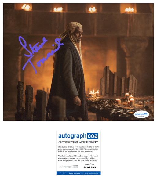 Steve Toussaint House of Dragon Signed Autograph 8x10 Photo ACOA