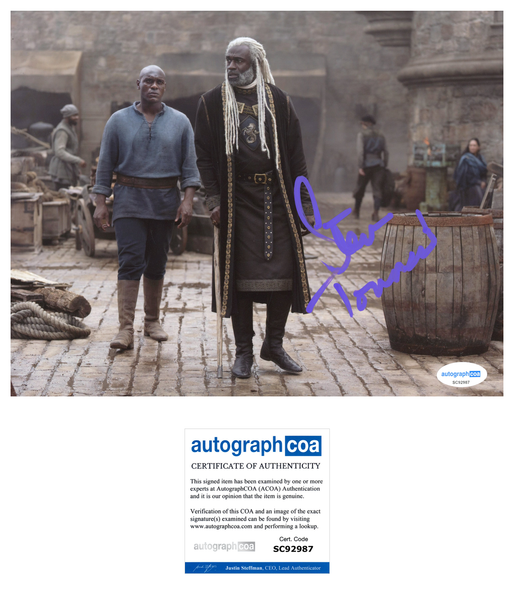 Steve Toussaint House of Dragon Signed Autograph 8x10 Photo ACOA