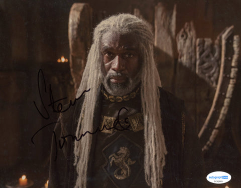 Steve Toussaint House of Dragon Signed Autograph 8x10 Photo ACOA