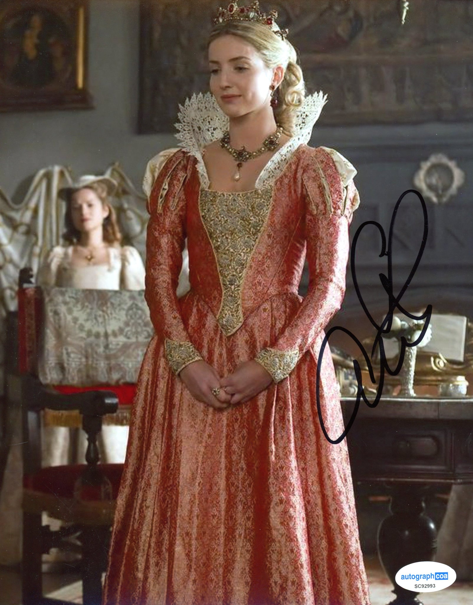 Annabelle Wallis Tudors Signed Autograph 8x10 Photo ACOA