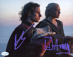 Emma D'Arcy Harry Collett House of Dragon Signed Autograph 8x10 Photo ACOA