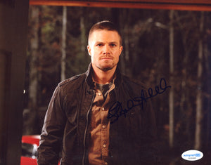 Stephen Amell Vampire Diaries Signed Autograph 8x10 Photo ACOA