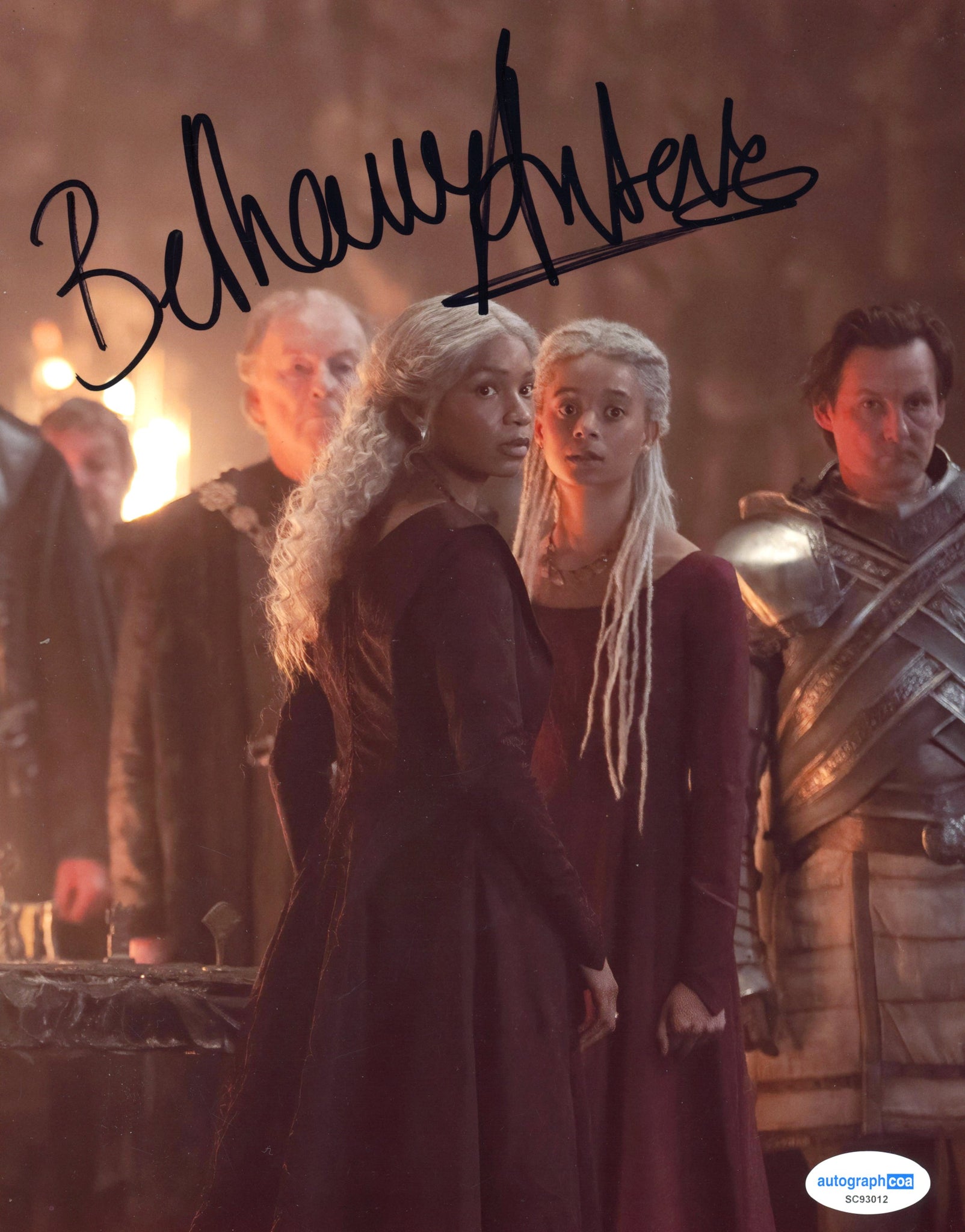 Bethany Antonia House of Dragon Signed Autograph 8x10 Photo ACOA