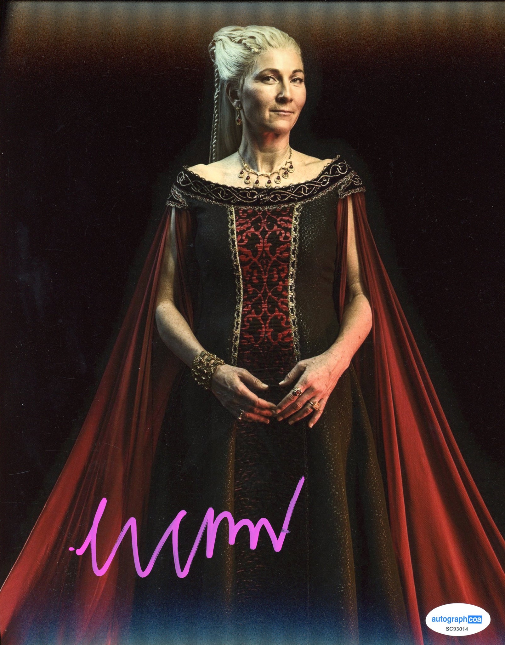 Eve Best House of Dragon Signed Autograph 8x10 Photo ACOA