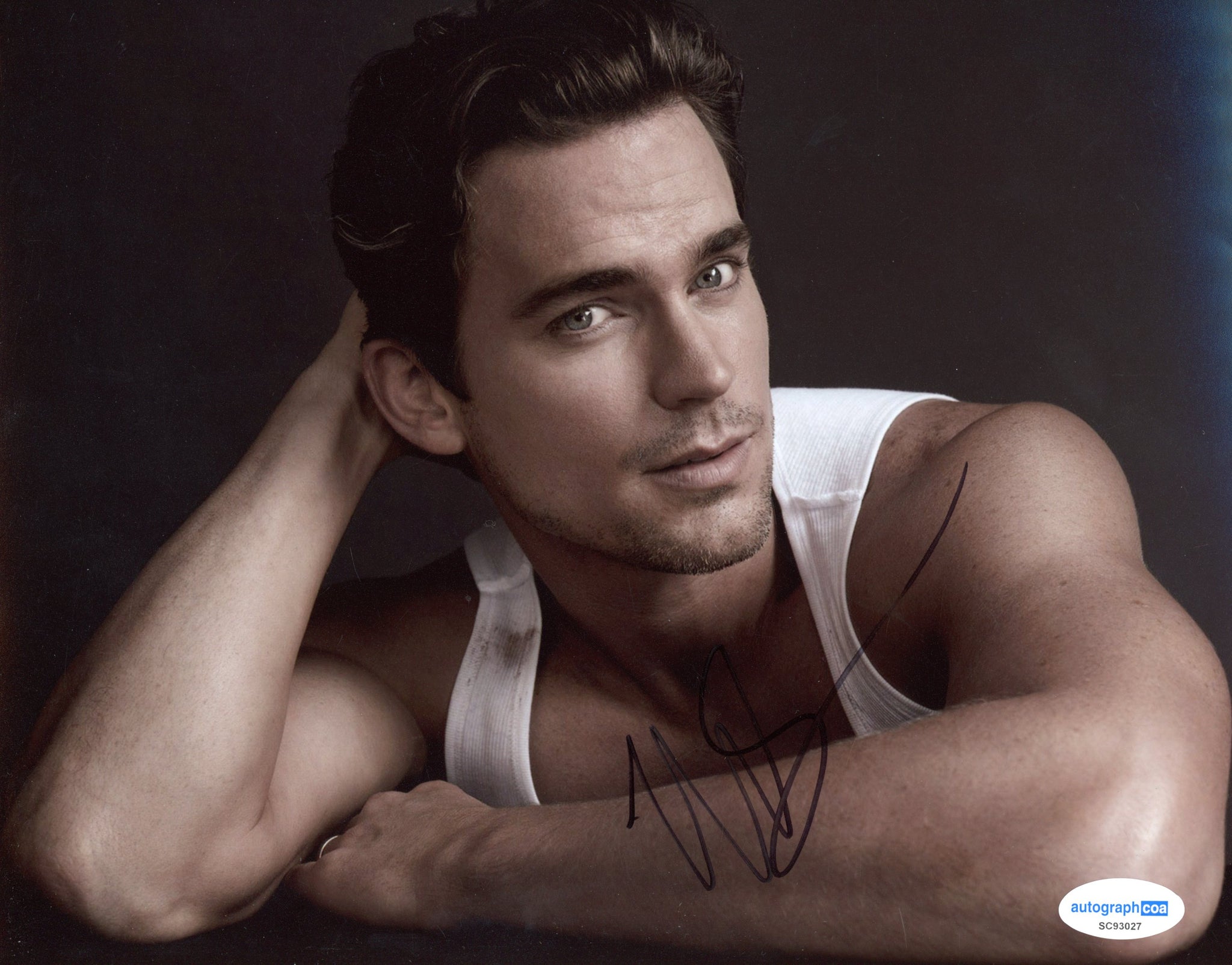 Matt Bomer Signed Autograph 8x10 Photo ACOA