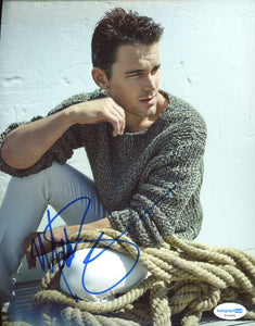 Matt Bomer Signed Autograph 8x10 Photo ACOA