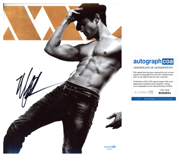 Matt Bomer Magic Mike Signed Autograph 8x10 Photo ACOA