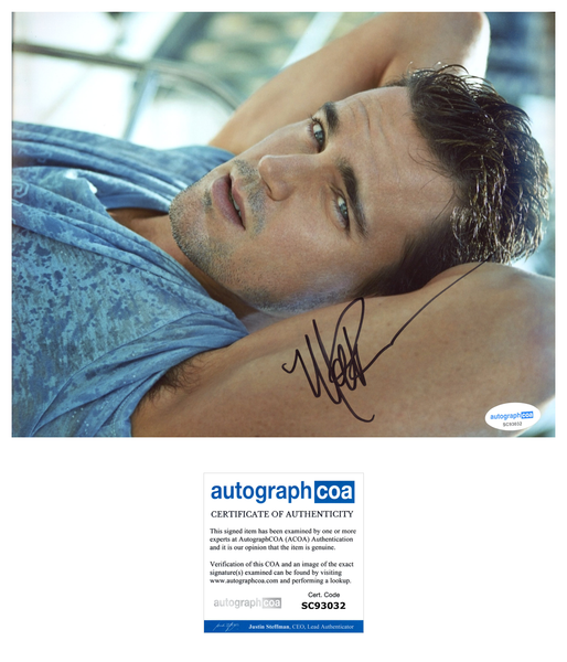 Matt Bomer Magic Mike Signed Autograph 8x10 Photo ACOA