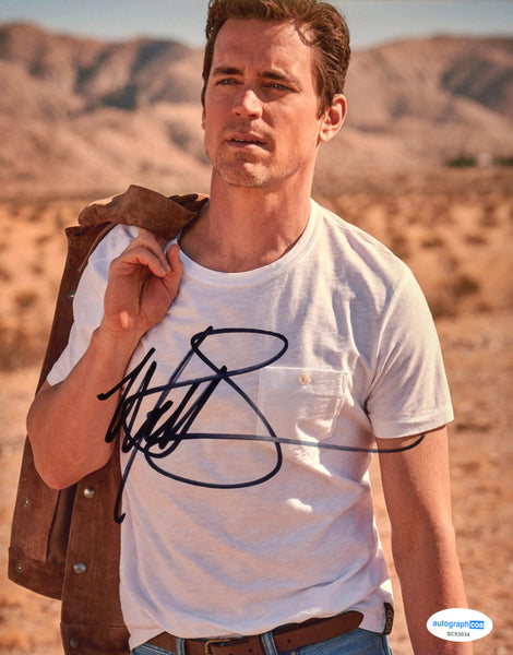 Matt Bomer Magic Mike Signed Autograph 8x10 Photo ACOA