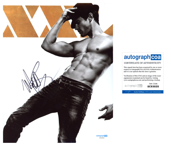 Matt Bomer Magic Mike Signed Autograph 8x10 Photo ACOA