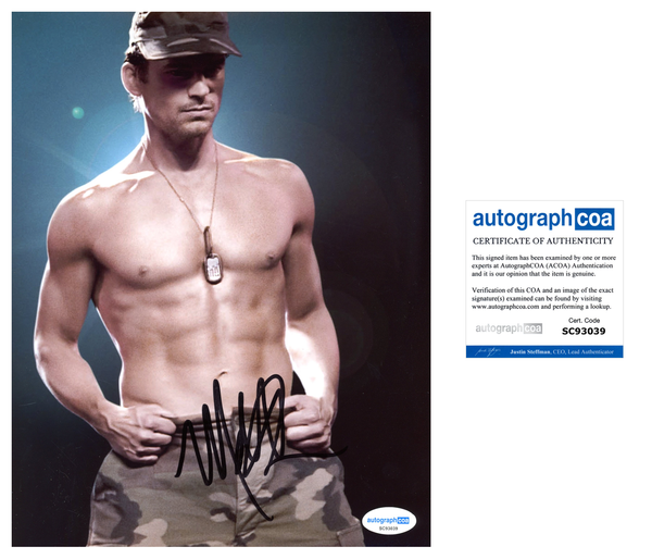 Matt Bomer Magic Mike Signed Autograph 8x10 Photo ACOA