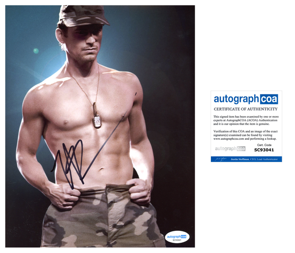 Matt Bomer Magic Mike Signed Autograph 8x10 Photo ACOA