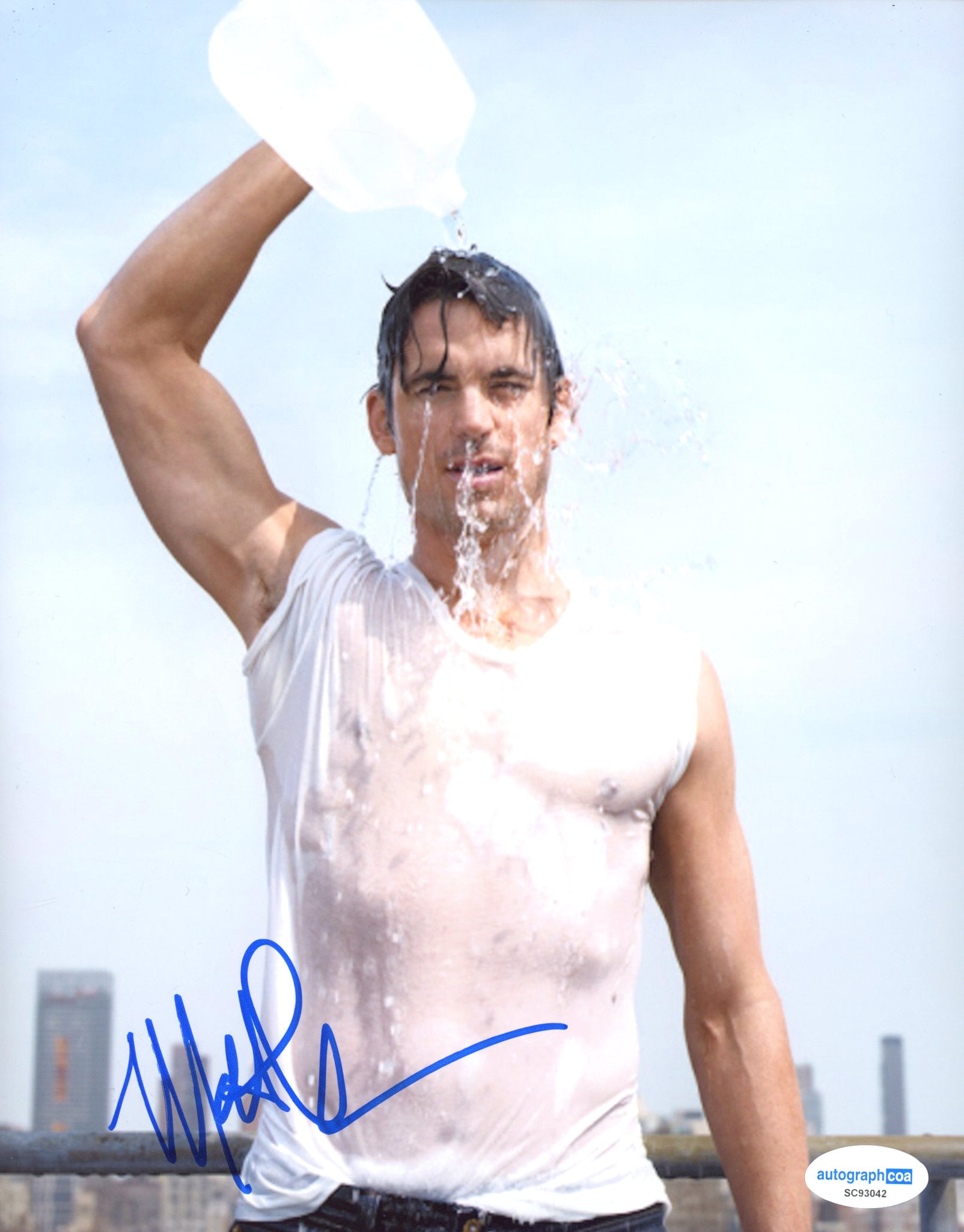 Matt Bomer Magic Mike Signed Autograph 8x10 Photo ACOA