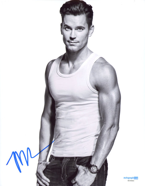 Matt Bomer Magic Mike Signed Autograph 8x10 Photo ACOA